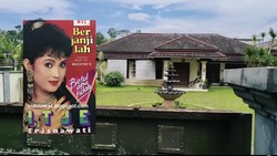 Kini Terbengkalai, Begini Penampakan Rumah dan Masjid Megah Ratu Dangdut Itje Trisnawati