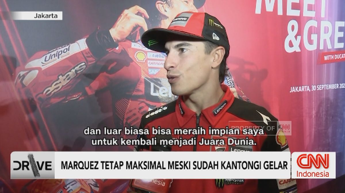 VIDEO: Marquez Tetap Maksimal Meski Sudah Kantongi Gelar