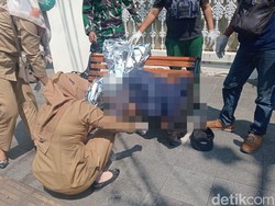 Geger Pria Ditemukan Meninggal Terduduk di Depan Mal Semarang