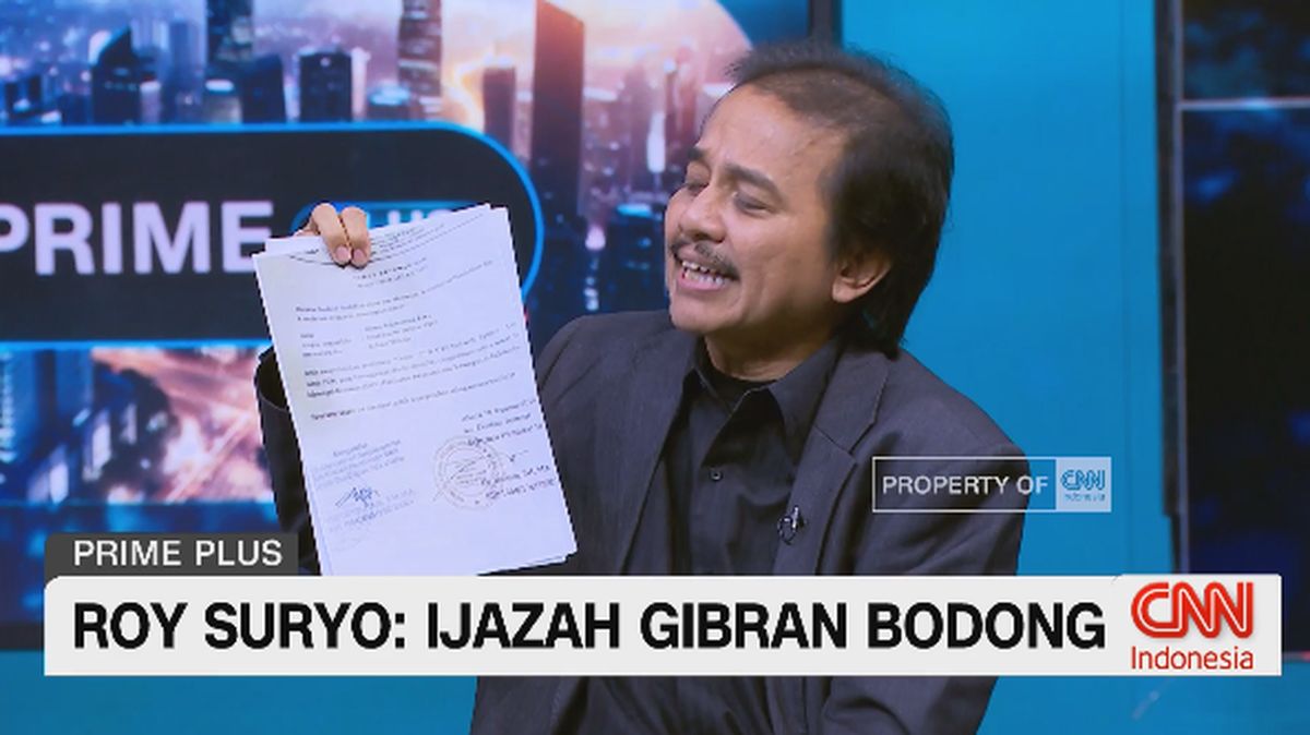 VIDEO: Roy Suryo: Penyetaraan Gibran Bodong