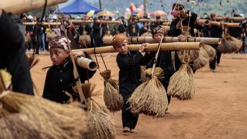 FOTO: Seren Taun, Syukur Masyarakat Agraris Sunda Sehabis Panen
