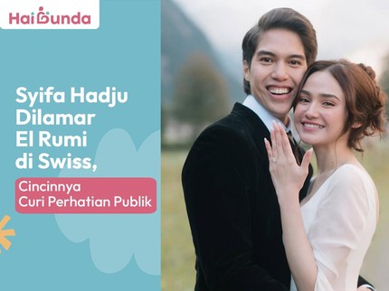 Syifa Hadju Dilamar El Rumi di Swiss, Cincinnya Curi Perhatian Publik