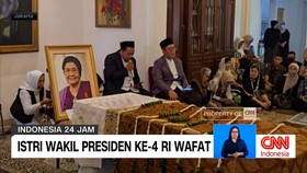 VIDEO: Istri Wakil Presiden RI Ke-4 Wafat
