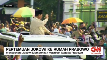 VIDEO: Pertemuan Jokowi ke Rumah Prabowo