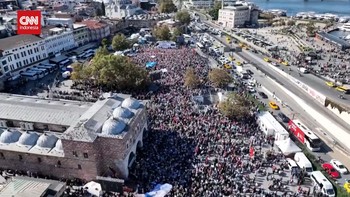 VIDEO: Demo Ribuan Warga di Turki usai Aktivis GSF Dideportasi Israel