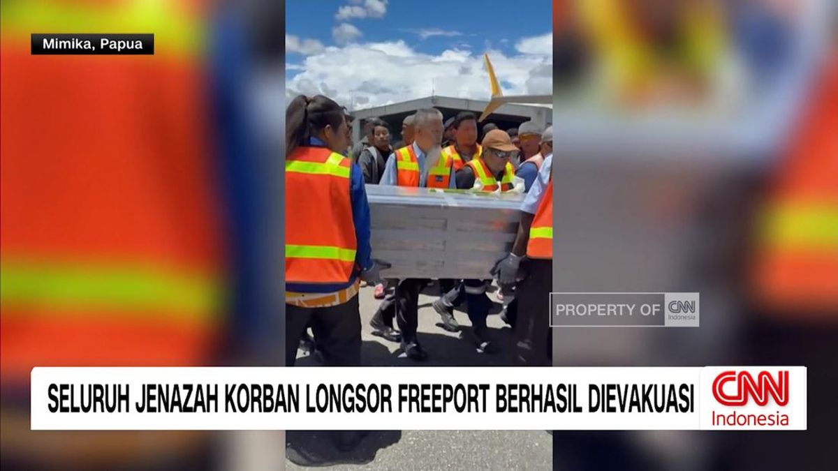 VIDEO: Seluruh Jenazah Korban Longsor Freeport Berhasil Dievakuasi
