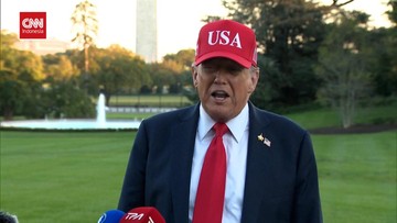 VIDEO: Trump Pede Pertemuan Hamas-Israel Berbuah Positif