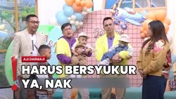 Aji Darmaji Rayakan Ultah Si Kembar: Sekarang Kita Hidup Tanpa Mami