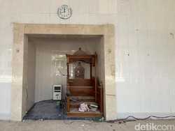 Penampakan Mihrab Musala Utuh di Tengah Reruntuhan Ponpes Al Khoziny Sidoarjo