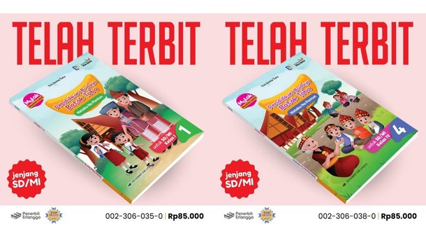 Buku Pendidikan Budaya Batak Toba dari Penerbit Erlangga!