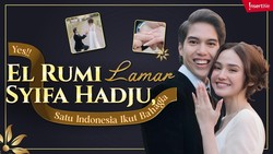 Yes!! El Rumi Lamar Syifa Hadju, Satu Indonesia Ikut Bahagia