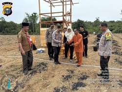 Polres Kuansing Panen Jagung di Sentajo Raya, Bersiap untuk Penanaman Serentak