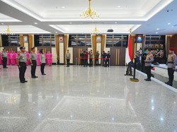 Kapolri Pimpin Kenaikan Pangkat 27 Pati Polri, Dankobrimob-Kabaintelkam