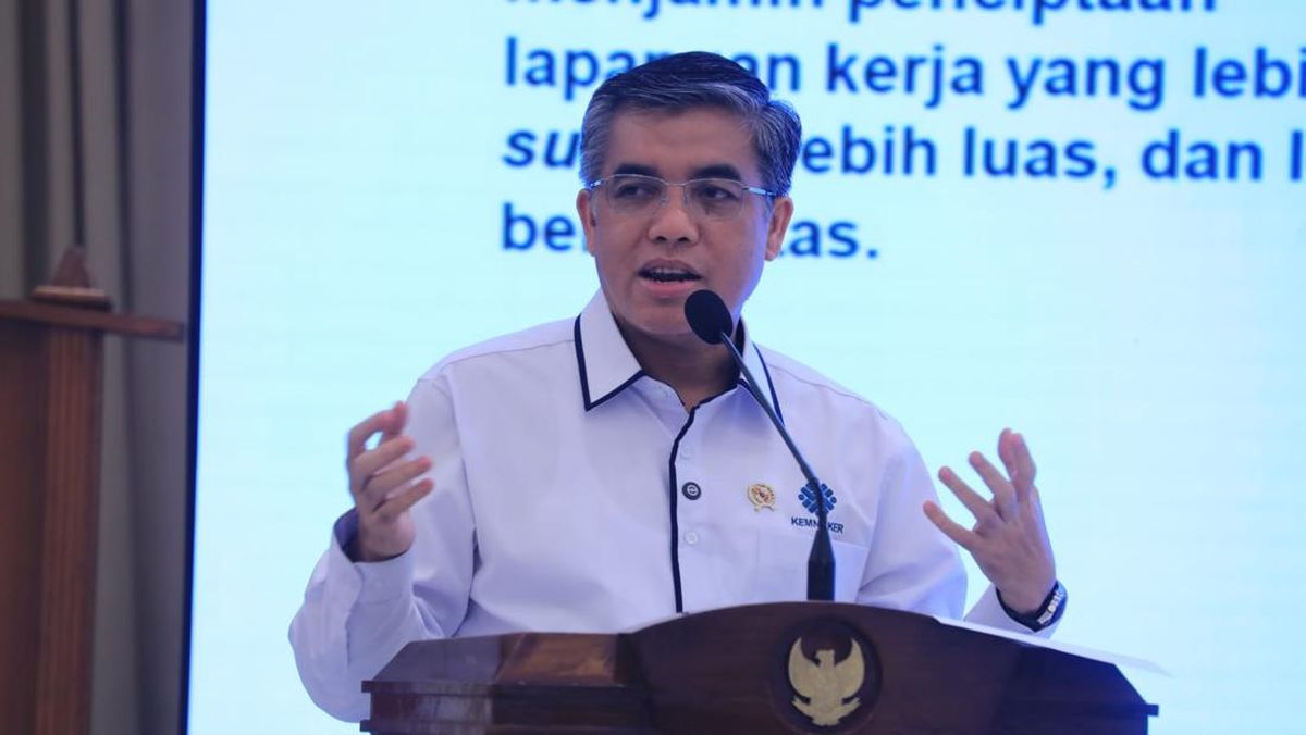 Menaker Tekankan Pentingnya Produktivitas Sambut Bonus Demografi