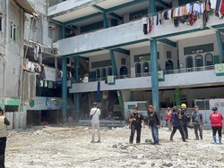 Begini Kondisi Bangunan Lama Ponpes Al Khoziny Usai Musala Ambruk