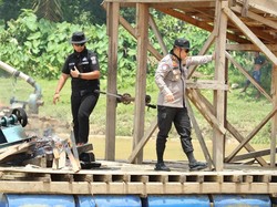 Polres Kuansing Tegaskan Operasi PETI Tetap Lanjut Meski Ada Perlawanan