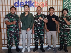 Perkuat Silaturahmi, Kapendam IX/Udayana Kunjungi Kantor detikBali
