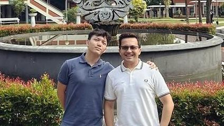 Potret Sahrul Gunawan dan Sang Putra