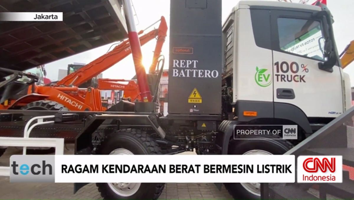 VIDEO: Ragam Kendaraan Berat Bermesin Listrik