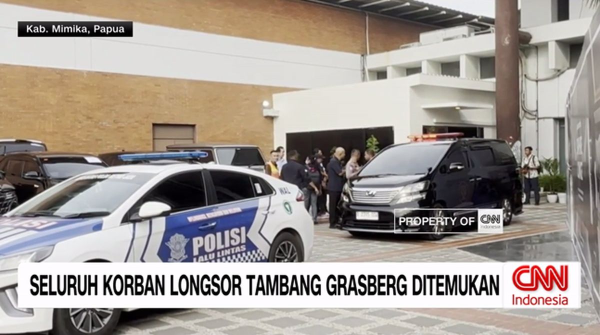 VIDEO: Seluruh Korban Longsor Tambang Grasberg Ditemukan