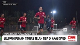 VIDEO: Seluruh Pemain Timnas Indonesia Telah Tiba di Arab Saudi