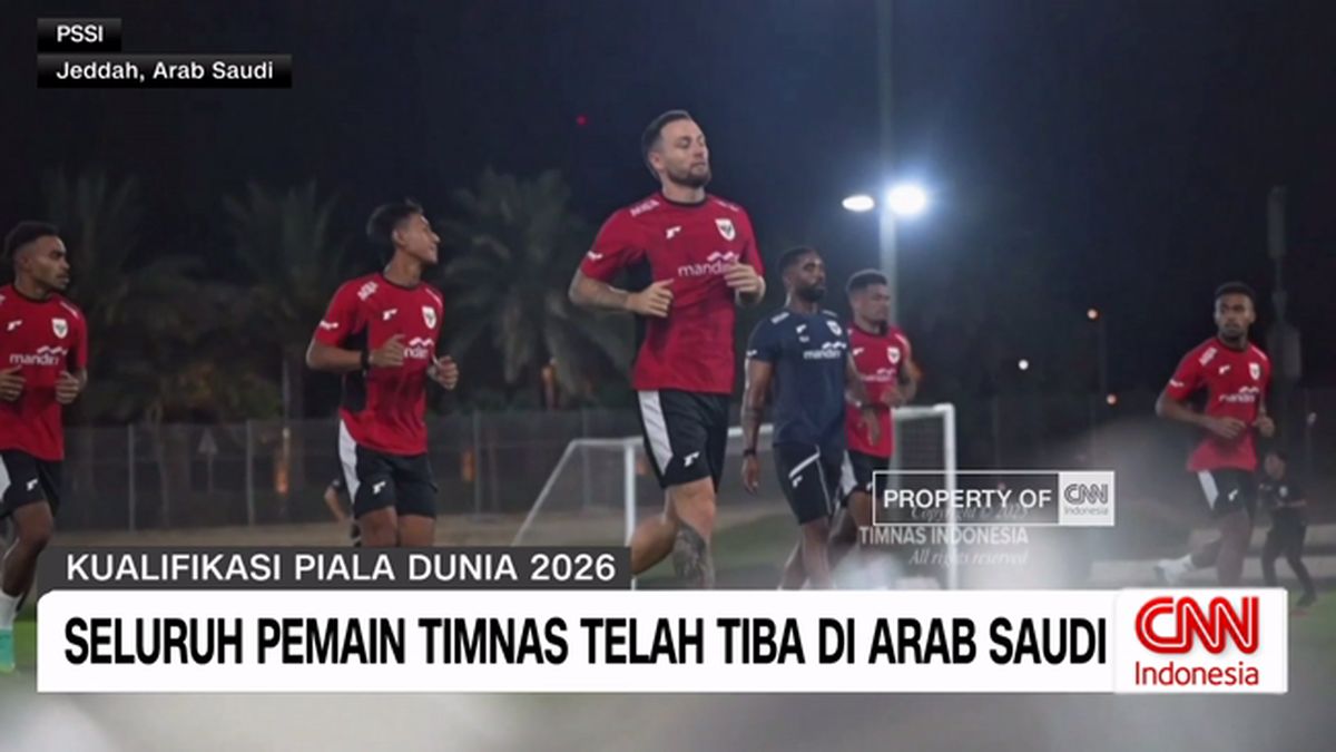 VIDEO: Seluruh Pemain Timnas Indonesia Telah Tiba di Arab Saudi