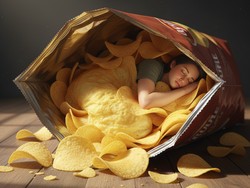 12 Contoh Prompt Gemini AI Edit Foto di Atas Makanan Favorit, Lucu Banget!