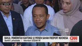 VIDEO: Bahlil: Pemerintah Kantongi 12 Persen Saham Freeport Indonesia