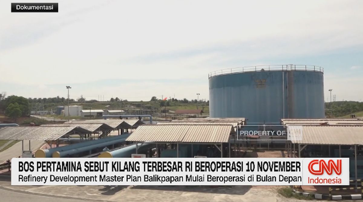 VIDEO: Bos Pertamina Sebut Kilang Terbesar RI Beroperasi 10 November