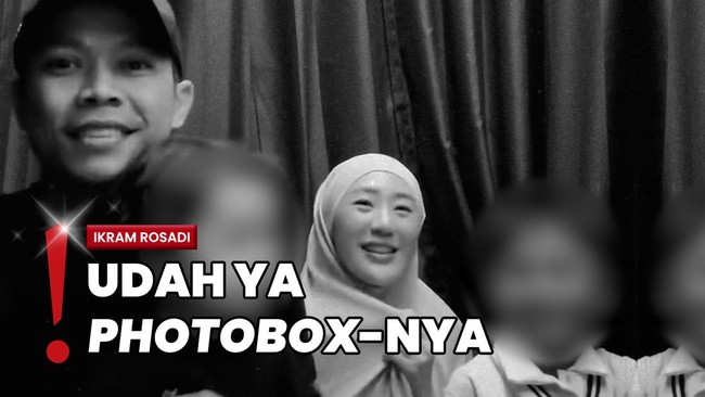 Ikram Rosadi Pamer Photobox Bareng Larissa dan Anak, Tepis Isu Pisah?