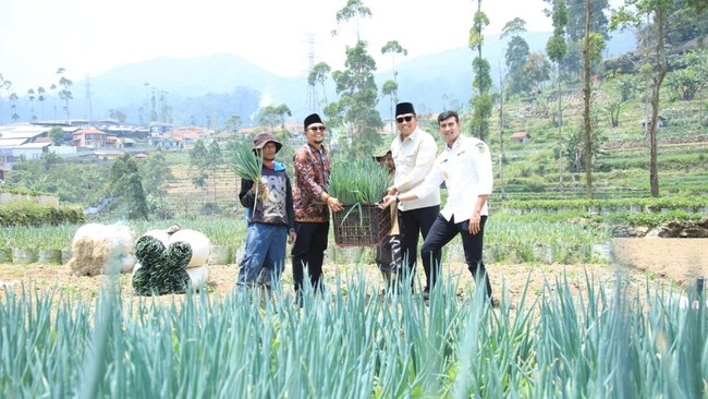 Wamentan Sudaryono menilai pesantren sebagai mitra strategis ketahanan pangan, Al Ittifaq contoh sukses agribisnis dan pemberdayaan ekonomi desa.