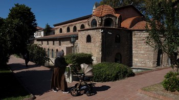 FOTO: Refleksi Peradaban Masjid Hagia Sophia di Kota Iznik Turki