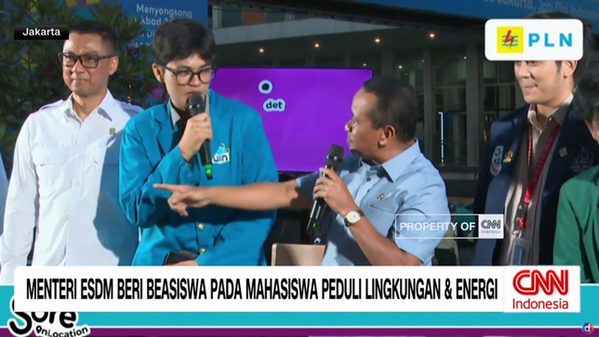 VIDEO: Menteri ESDM Beri Beasiswa Mahasiswa Peduli Lingkungan dan Energi