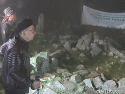 Fadli Zon Kunjungi-Resmikan Pengumaran Gunung Padang di Tengah Purnama