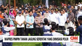 VIDEO: Wapres pimpin Tanam Jagung Serentak Yang Diinisiasi Polri