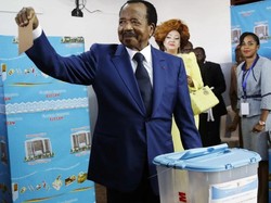 Umur 92 Tahun, Presiden Kamerun Nyapres Lagi untuk Periode ke-8