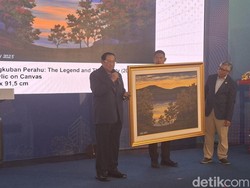 Lukisan SBY Dilelang di ITB, Ada Cerita Perjalanan Hidup di Baliknya