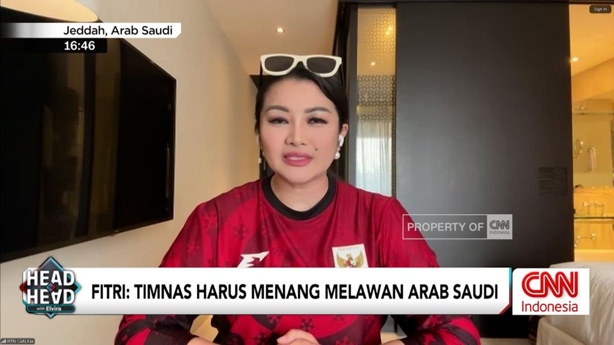 VIDEO: Suporter Optimis Timnas Bisa Menahan Tim Arab Saudi