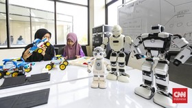 FOTO: Membangun Ruang Digital Ramah Anak Lewat Belajar Robotika dan AI