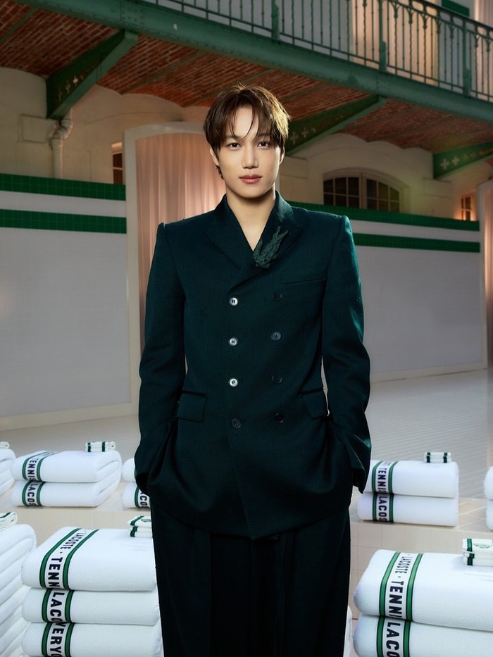 Digelar pada Minggu, (5/10/2025) waktu setempat, Lacoste ikut mempresentasikan koleksi terbaru mereka lewat runway show yang diberi nama ‘The Locker Room’ di bawah arahan Creative Director Pelagia Kolotouros./ Foto: instagram.com/zkdlin