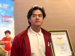 Cerita Dion Wiyoko Kasih Tips Hidup Bersih dan Sehat ke Anak-anak