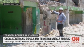 VIDEO: Gagal Konstruksi Diduga Jadi Penyebab Musala Ambruk