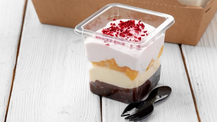 Ilustrasi dessert box Ilustrasi dessert box