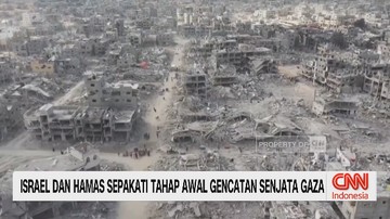 VIDEO: Israel dan Hamas Sepakati Tahap Awal Gencatan Senjata Gaza