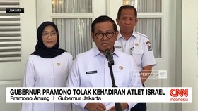 VIDEO: Pramono Anung Tolak Kehadiran Atlet Israel di Jakarta