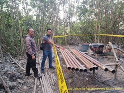 3 Pelaku Pengeboran Minyak Ilegal di Muara Enim Diringkus Polisi