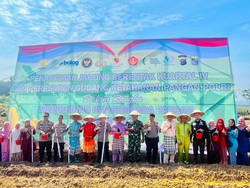 2 Ha Lahan di Pelalawan Ditanami Jagung, Polisi Dukung Swasembada Pangan