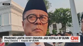 VIDEO: Prabowo Lantik Dony Oskaria Jadi Kepala BP BUMN