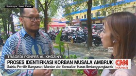 VIDEO: Proses Identifikasi Korban Musala Ambruk