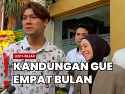 Jawaban Kocak Rizky Billar soal Rumor Lesti Kejora Hamil Anak Ketiga